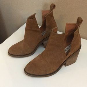 Camel Suede Steve Madden Boots